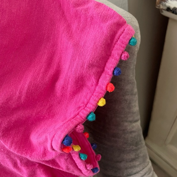 Boden British Charlie Pom Jersey Tee Shirt Pink M - Picture 15 of 16